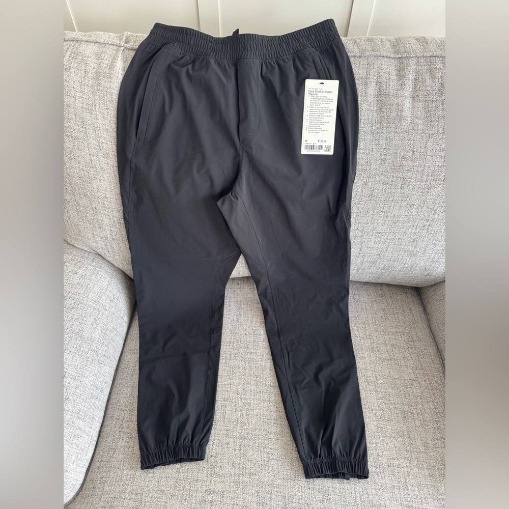Lululemon Pace Breaker Men's Black Joggers